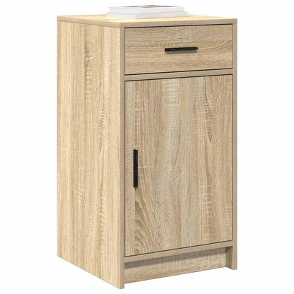 vidaXL Sideboard Sonoma Oak 40 x 40.5 x 75 cm Engineered Wood 3