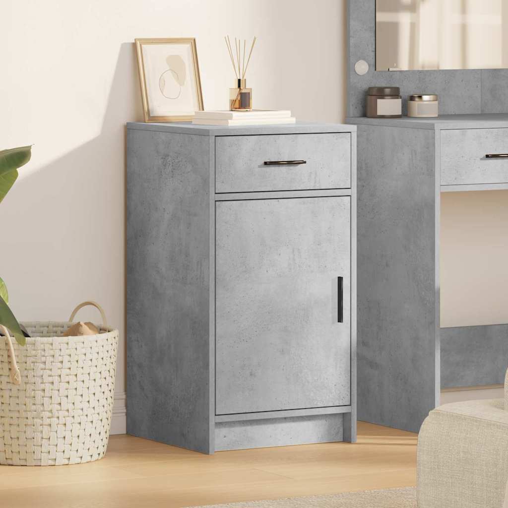 vidaXL Sideboard Concrete Grey 40 x 40.5 x 75 cm Engineered Wood 1