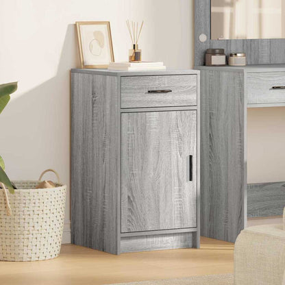 vidaXL Sideboard Grey Sonoma 40 x 40.5 x 75 cm Engineered Wood 1