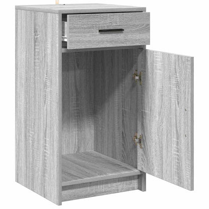 vidaXL Sideboard Grey Sonoma 40 x 40.5 x 75 cm Engineered Wood 5