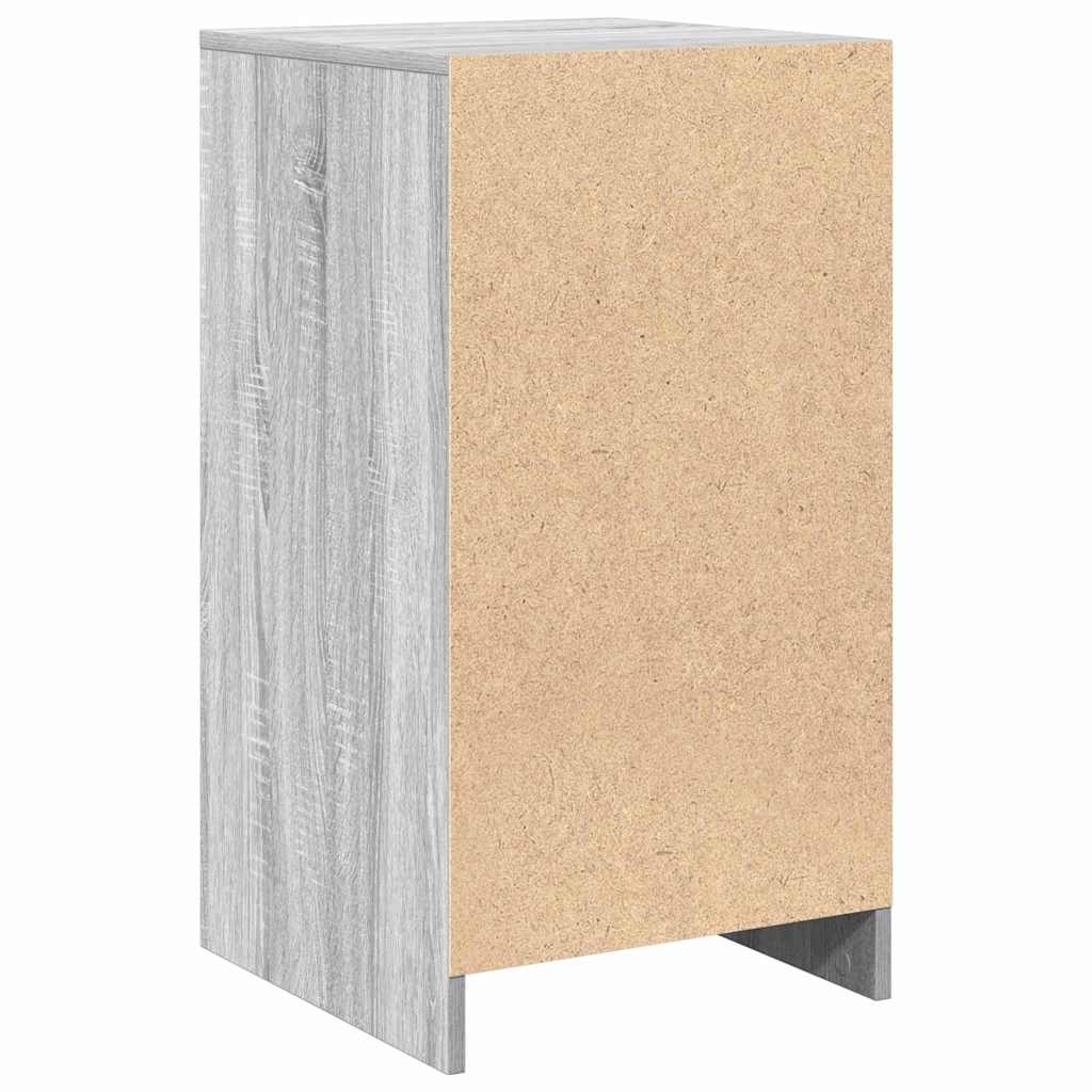 vidaXL Sideboard Grey Sonoma 40 x 40.5 x 75 cm Engineered Wood 6