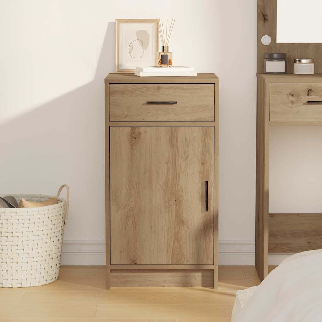 vidaXL Sideboard Artisan Oak 40 x 40.5 x 75 cm Engineered Wood 4