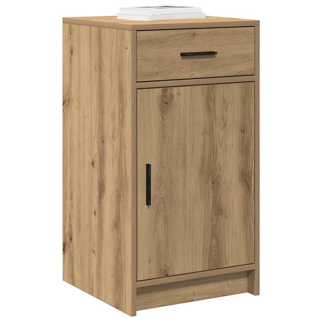 vidaXL Sideboard Artisan Oak 40 x 40.5 x 75 cm Engineered Wood 3