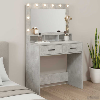 vidaXL Dressing Table Engineered Wood