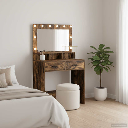 vidaXL Dressing Table Engineered Wood