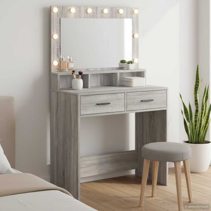 vidaXL Dressing Table Engineered Wood