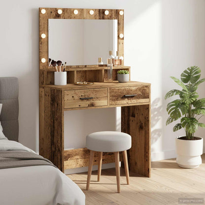 vidaXL Dressing Table Engineered Wood