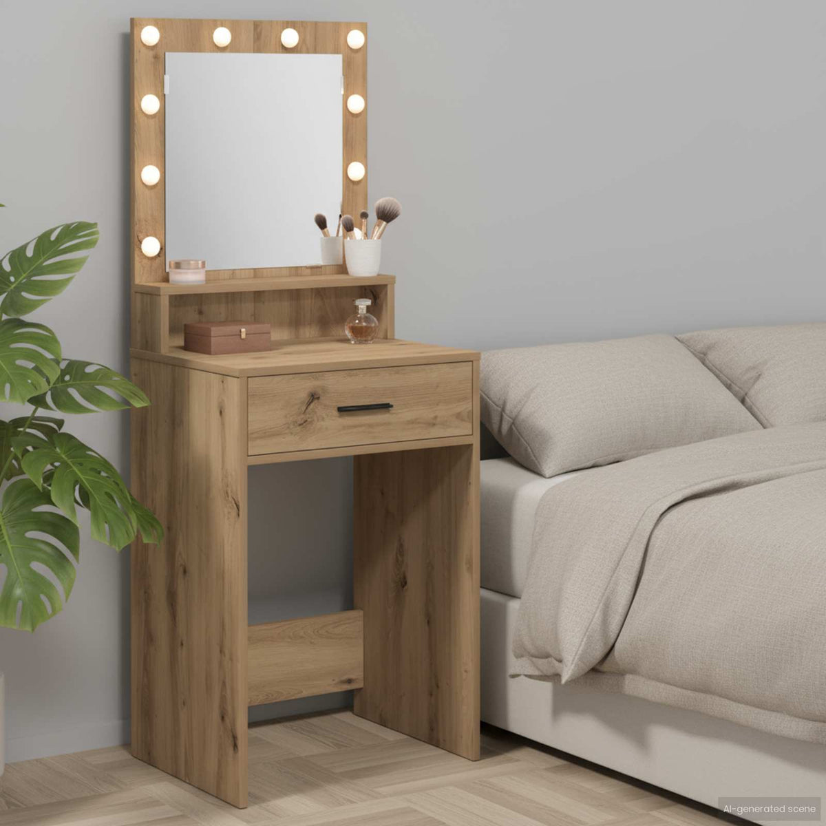 vidaXL Dressing Table Engineered Wood