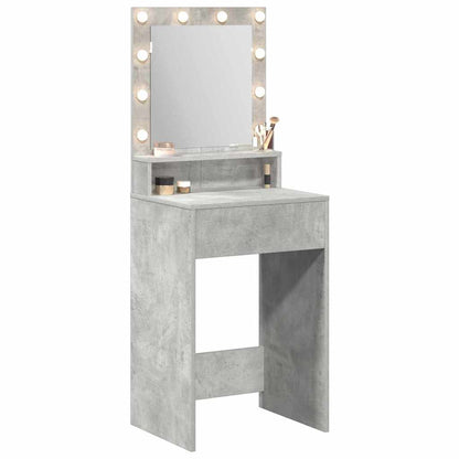 vidaXL Dressing Table Concrete Grey 50 x 41 x 135 cm Engineered Wood 3