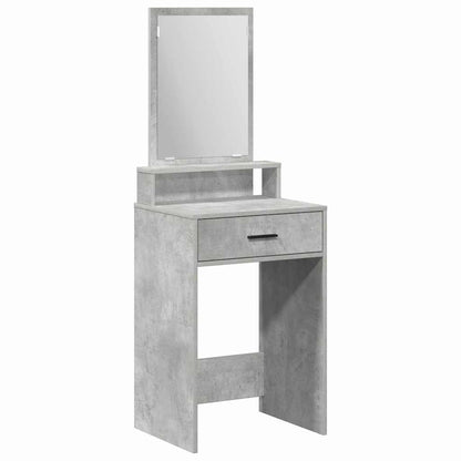 vidaXL Dressing Table Concrete Grey 50 x 41 x 140 cm Engineered Wood 2