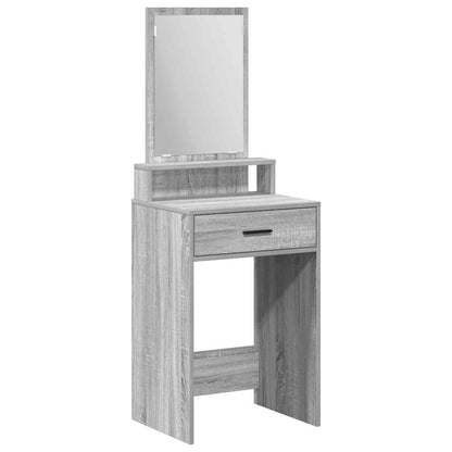 vidaXL Dressing Table Grey Sonoma 50 x 41 x 140 cm Engineered Wood 2