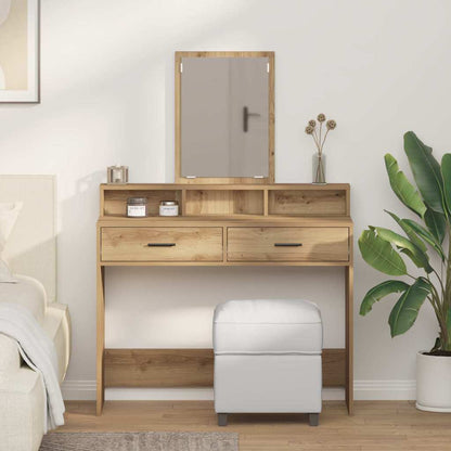 vidaXL Dressing Table Engineered Wood 100 x 41 x 140 cm