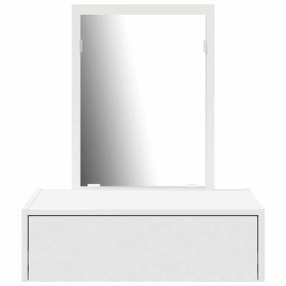 vidaXL Dressing Table White 60 x 40 x 70 cm Engineered Wood 6