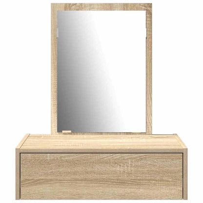 vidaXL Dressing Table Brown 60 x 40 x 70 cm Engineered Wood 6
