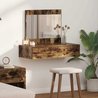 vidaXL Dressing Table Brown 83 x 40 x 70 cm Engineered Wood 1