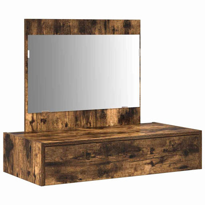 vidaXL Dressing Table Brown 83 x 40 x 70 cm Engineered Wood 2