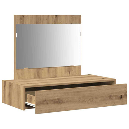 vidaXL Dressing Table Brown 83 x 40 x 70 cm Engineered Wood 5