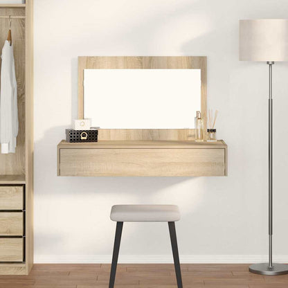 vidaXL Dressing Table Brown 100 x 40 x 70 cm Engineered Wood 1
