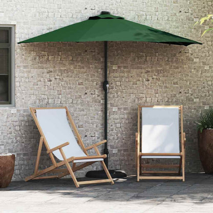 vidaXL Garden Parasol Green 294 x 150 x 223 cm Polyester and Steel 1