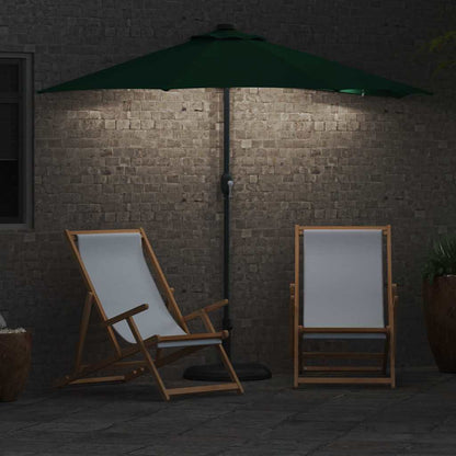 vidaXL Garden Parasol Green 294 x 150 x 223 cm Polyester and Steel 4