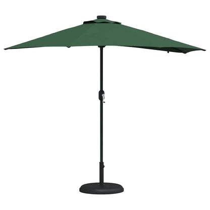 vidaXL Garden Parasol Green 294 x 150 x 223 cm Polyester and Steel 3