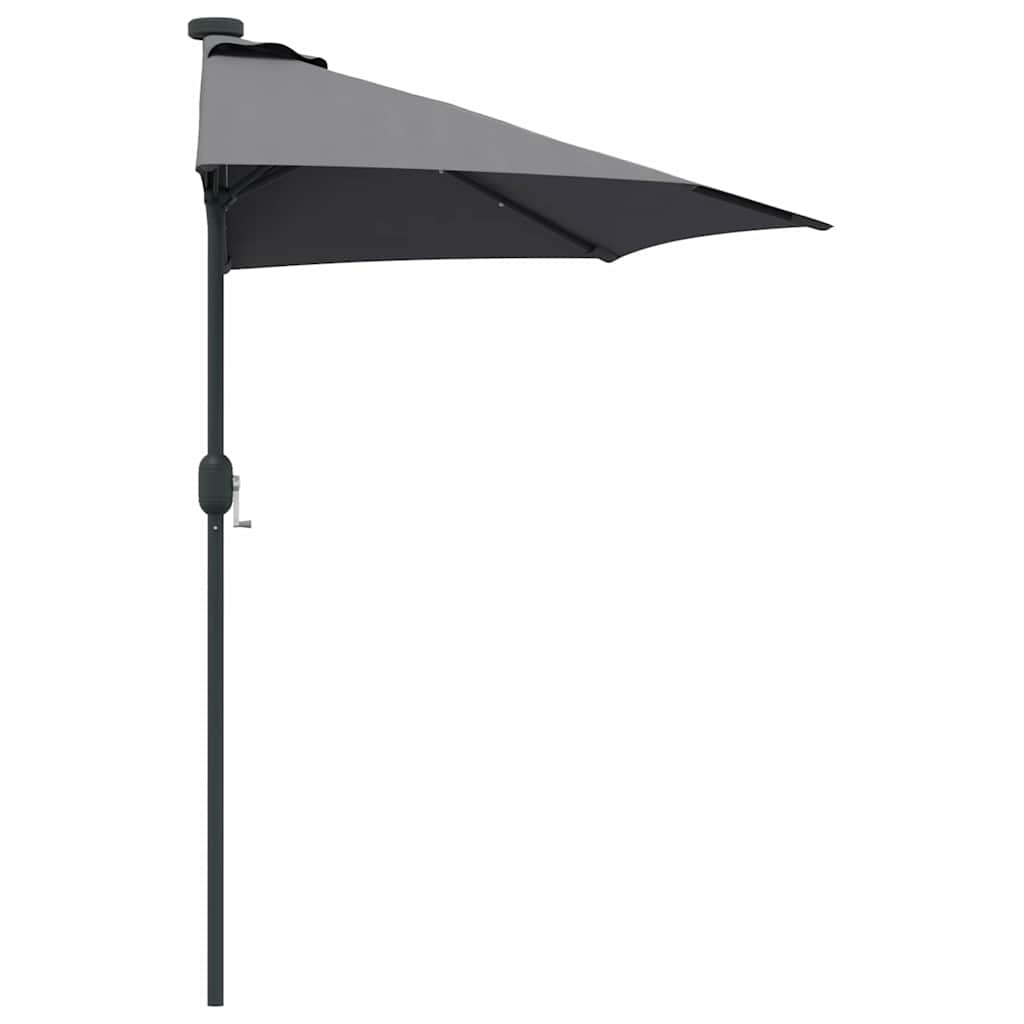 vidaXL Garden Parasol Anthracite 294 x 150 x 223 cm 6