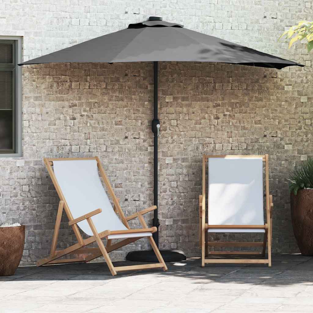 vidaXL Garden Parasol 294 x 150 x 224 cm Polyester and Steel 1