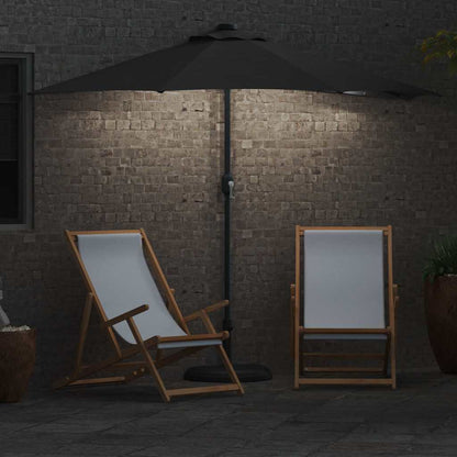 vidaXL Garden Parasol 294 x 150 x 224 cm Polyester and Steel 4