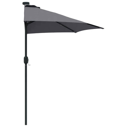 vidaXL Garden Parasol 294 x 150 x 224 cm Polyester and Steel 6