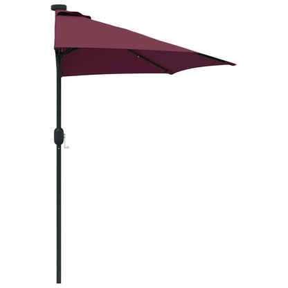 vidaXL Garden Parasol 294 x 150 x 224 cm Polyester and Steel 6