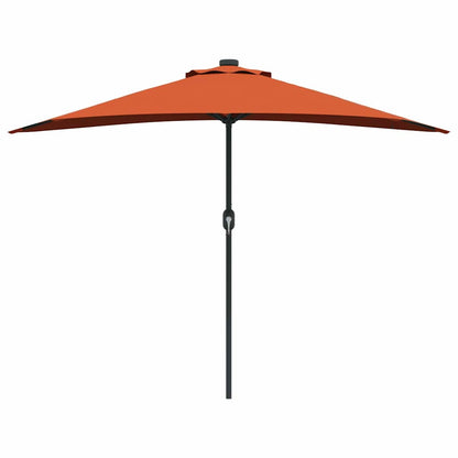 vidaXL Garden Parasol 294 x 150 x 224 cm Polyester and Steel 5