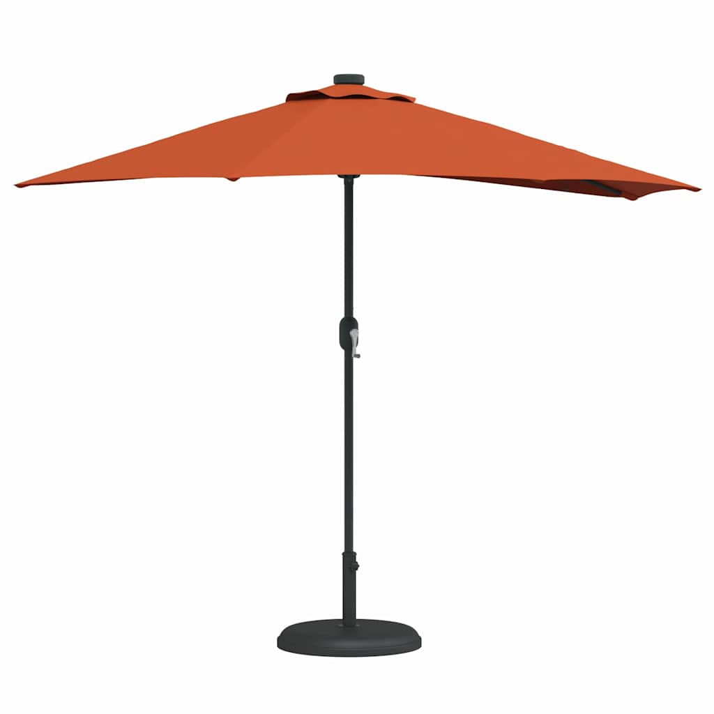 vidaXL Garden Parasol 294 x 150 x 224 cm Polyester and Steel 3