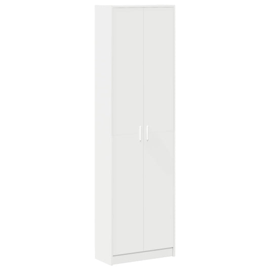 vidaXL Wardrobe White 55 x 25 x 189 cm Engineered Wood 2