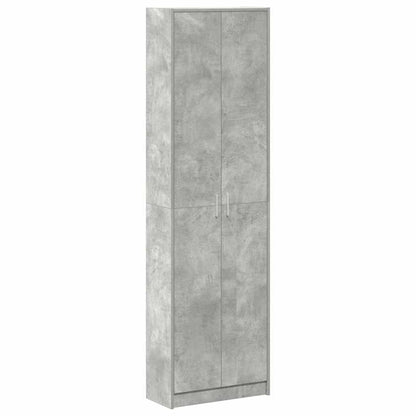 vidaXL Wardrobe Concrete Grey 55 x 25 x 189 cm Engineered Wood 2