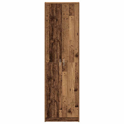 vidaXL Wardrobe Old Wood 55 x 25 x 189 cm Engineered Wood 6