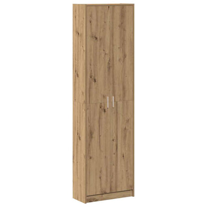 vidaXL Wardrobe Artisan Oak 55 x 25 x 189 cm Engineered Wood 2