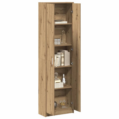 vidaXL Wardrobe Artisan Oak 55 x 25 x 189 cm Engineered Wood 3