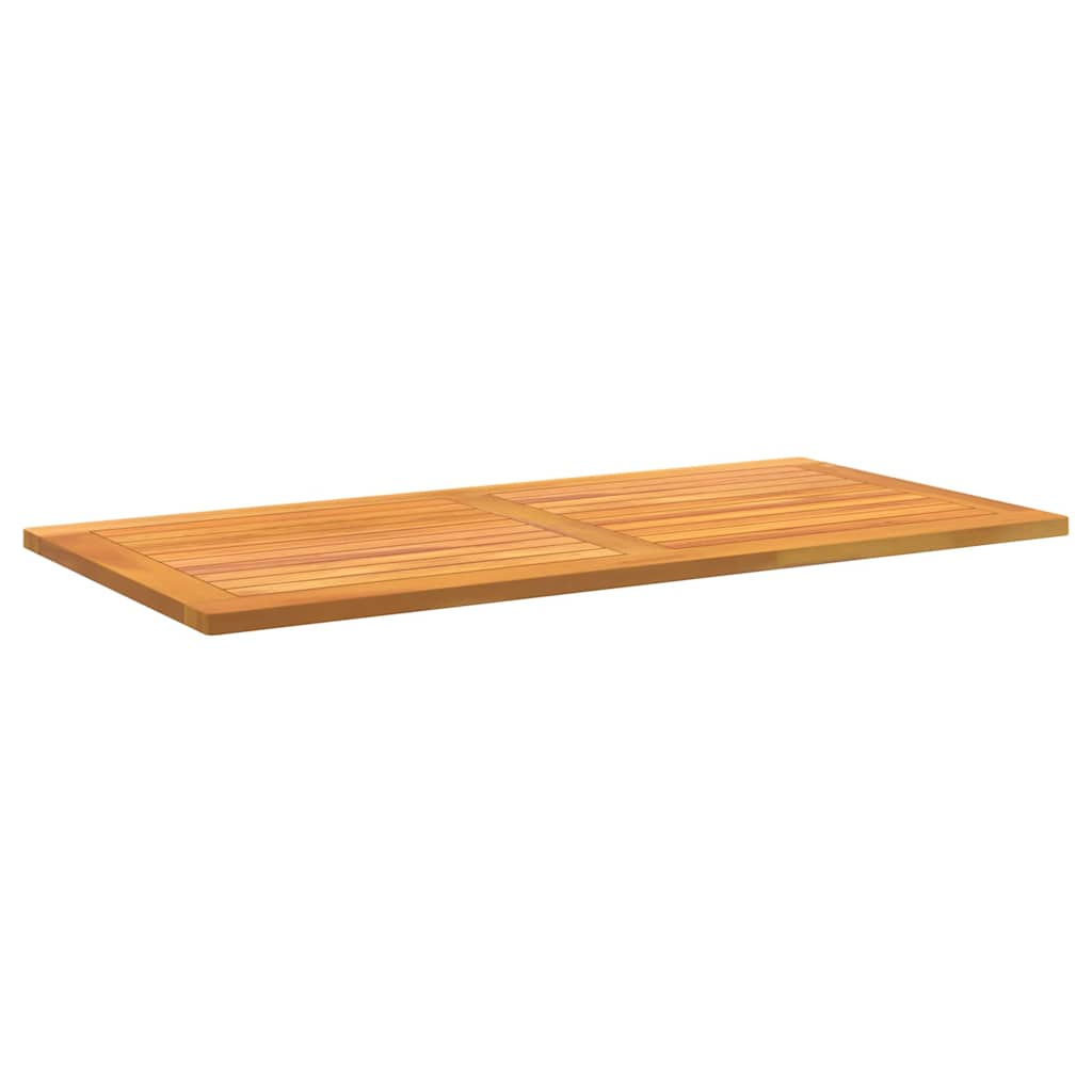 vidaXL Table Top Oil Natural 110 x 55 x 2 cm Solid Acacia Wood 4
