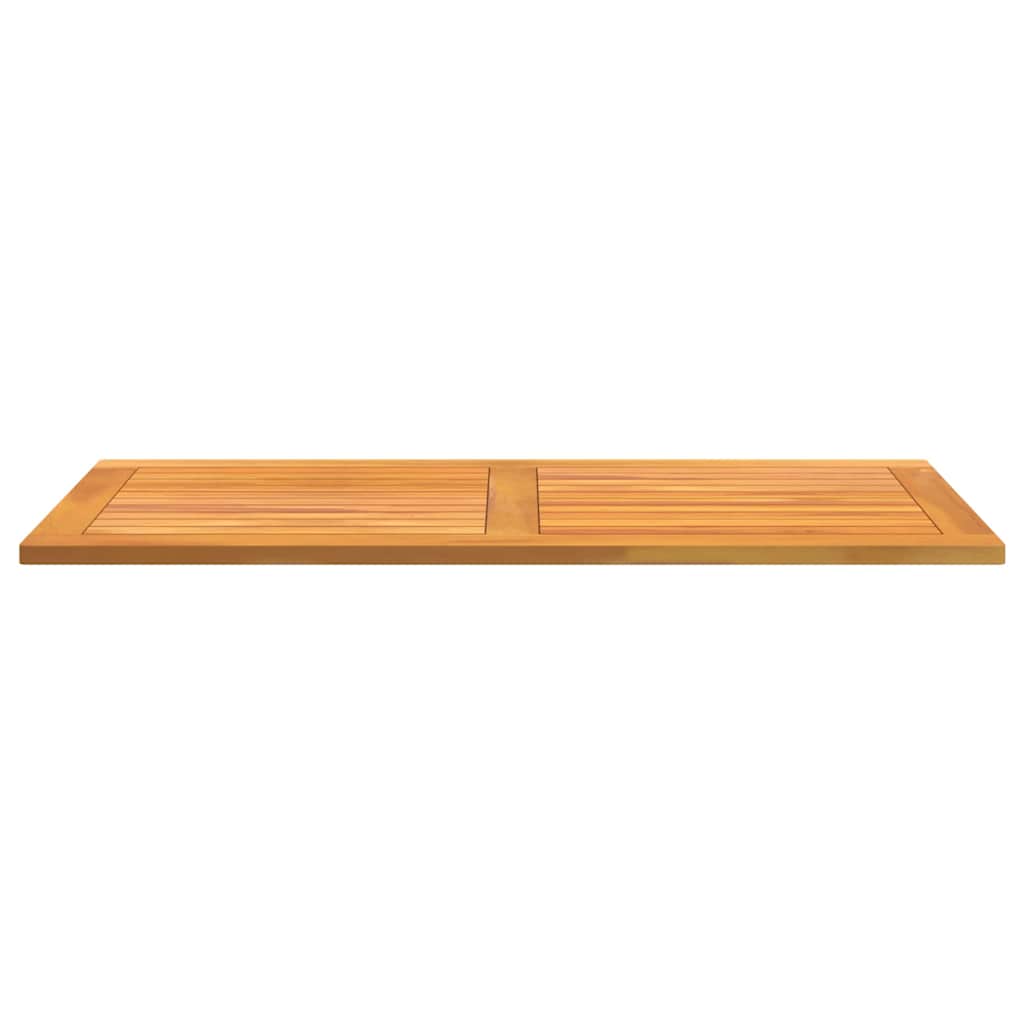 vidaXL Table Top Oil Natural 110 x 55 x 2 cm Solid Acacia Wood 5