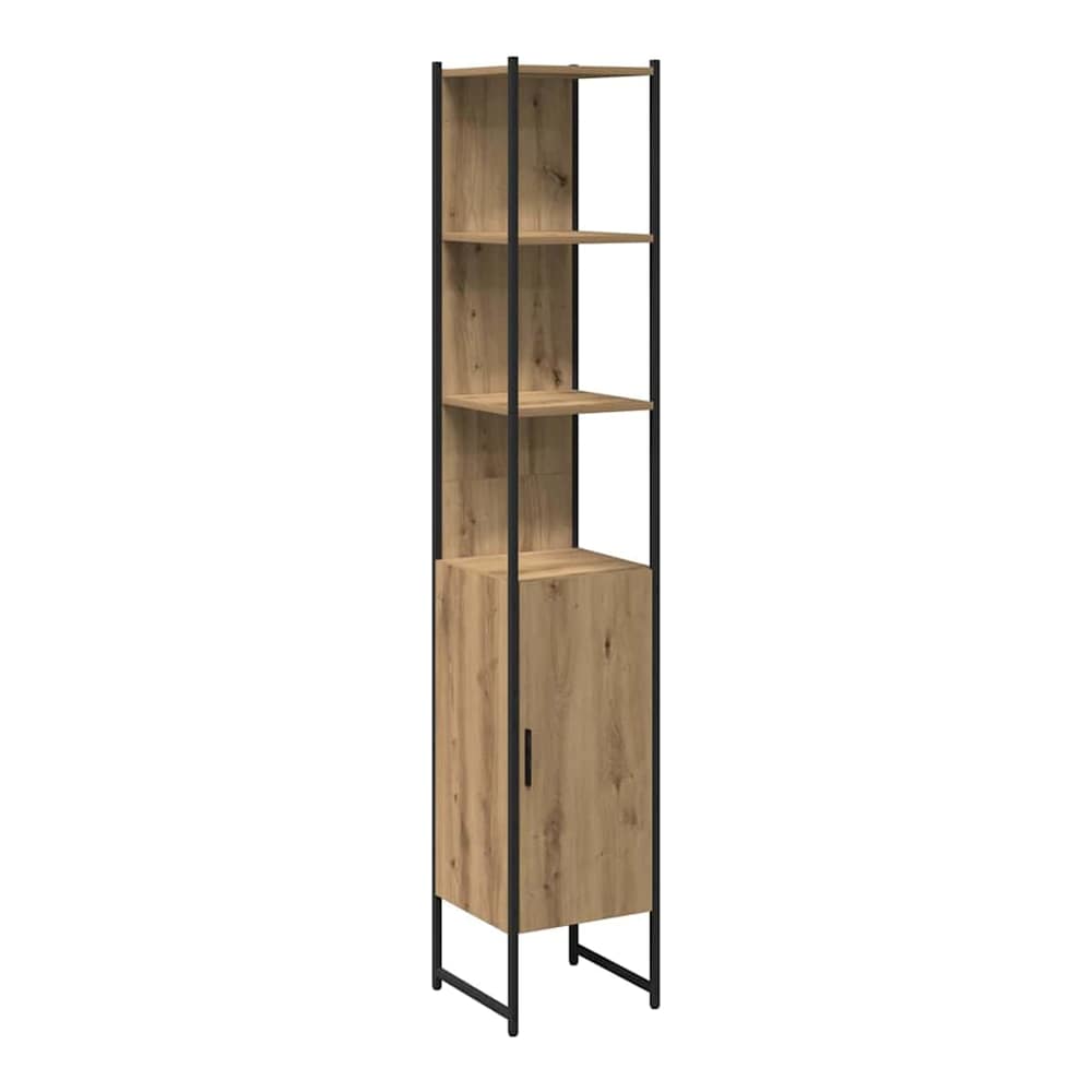 Bathroom Cabinet Engineered Wood Artisan oak