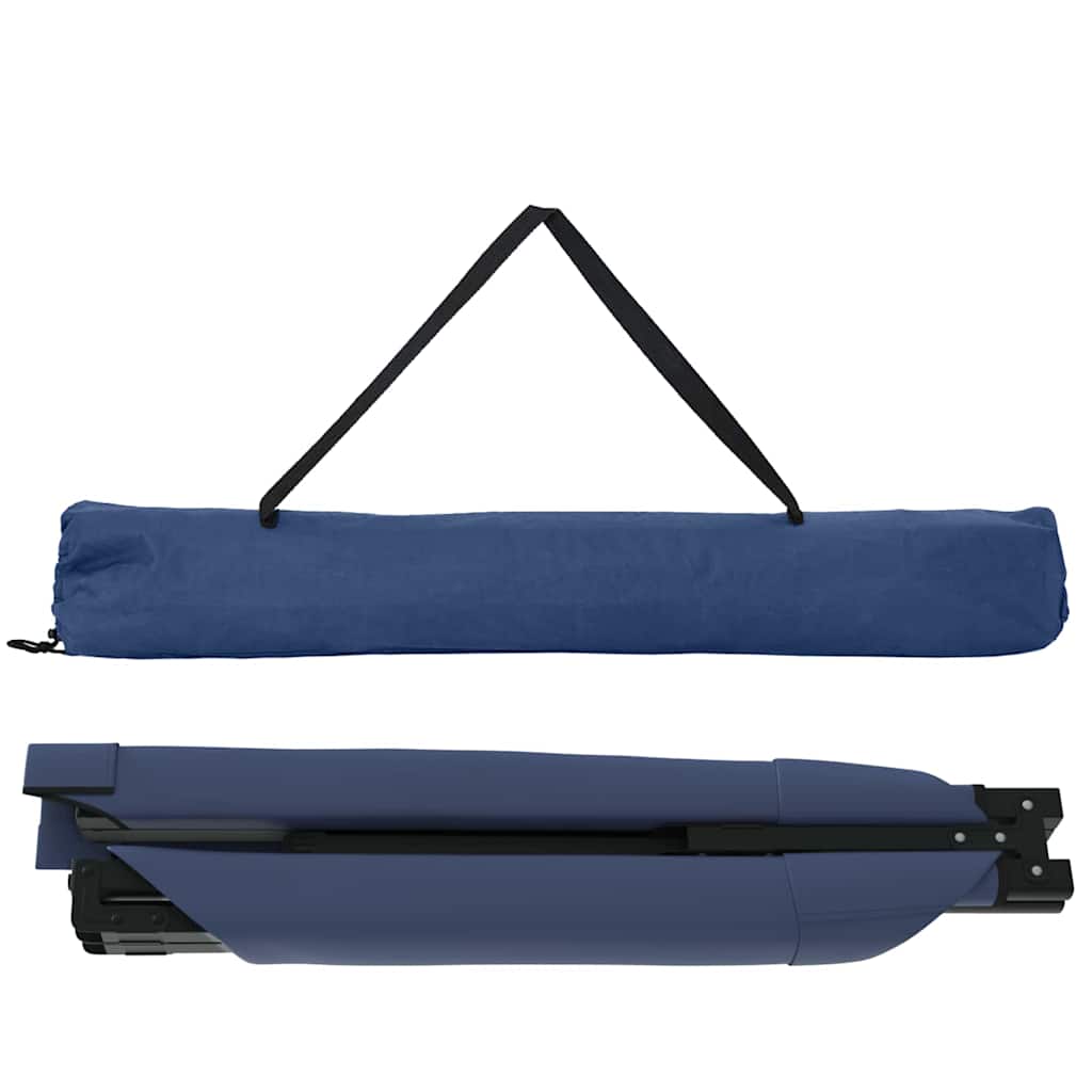 vidaXL Folding Camping Bed Folding Blue 210 x 80 x 46 cm Oxford fabric 5
