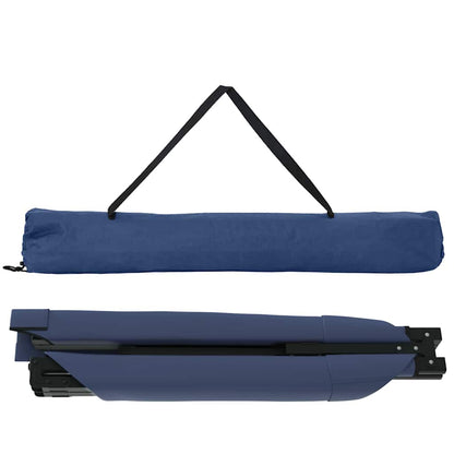 vidaXL Folding Camping Bed Folding Blue 210 x 80 x 46 cm Oxford fabric 5