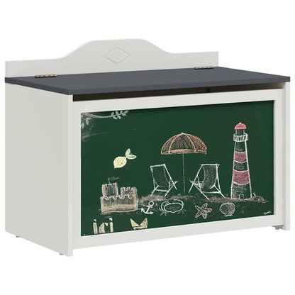 vidaXL Kids Creative Storage ROROS Grey and White 73 x 40 x 55 cm 3