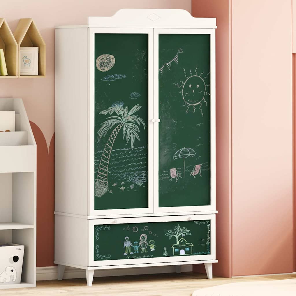 vidaXL Kids Creative Storage ROROS White 90 x 45 x 165 cm 1