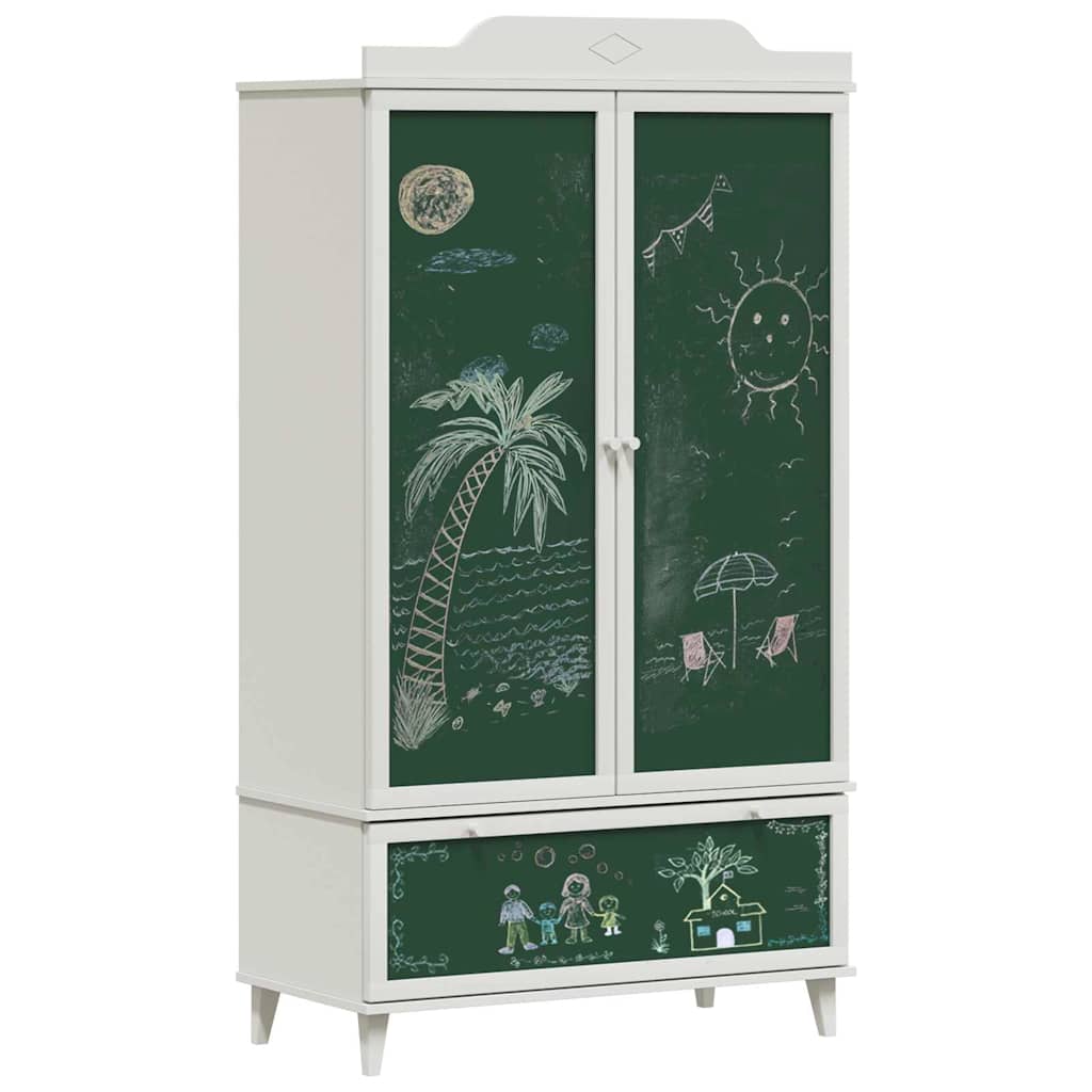 vidaXL Kids Creative Storage ROROS White 90 x 45 x 165 cm 3