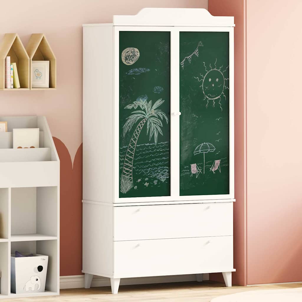 vidaXL Kids Creative Storage ROROS White 90 x 45 x 180 cm 1