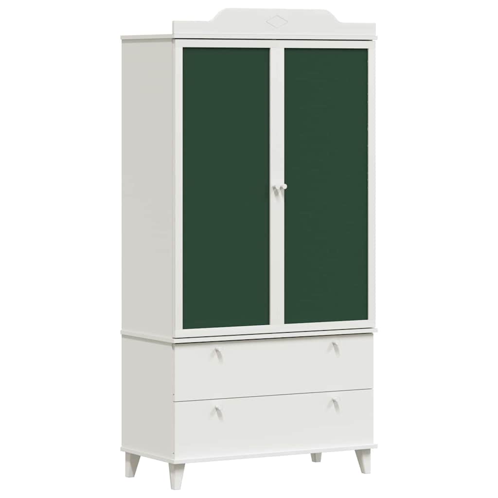 vidaXL Kids Creative Storage ROROS White 90 x 45 x 180 cm 2
