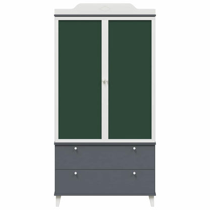 vidaXL Kids Creative Storage ROROS Grey and White 90 x 45 x 180 cm 6