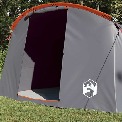 Tunnel Tent 4-Person 4-Person Grey and orange