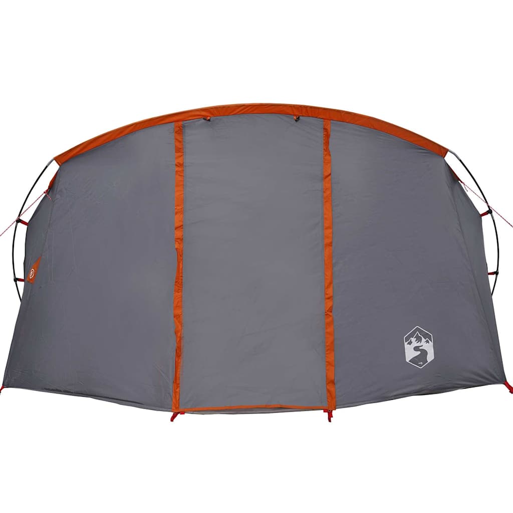 Tunnel Tent 4-Person Grey and Orange